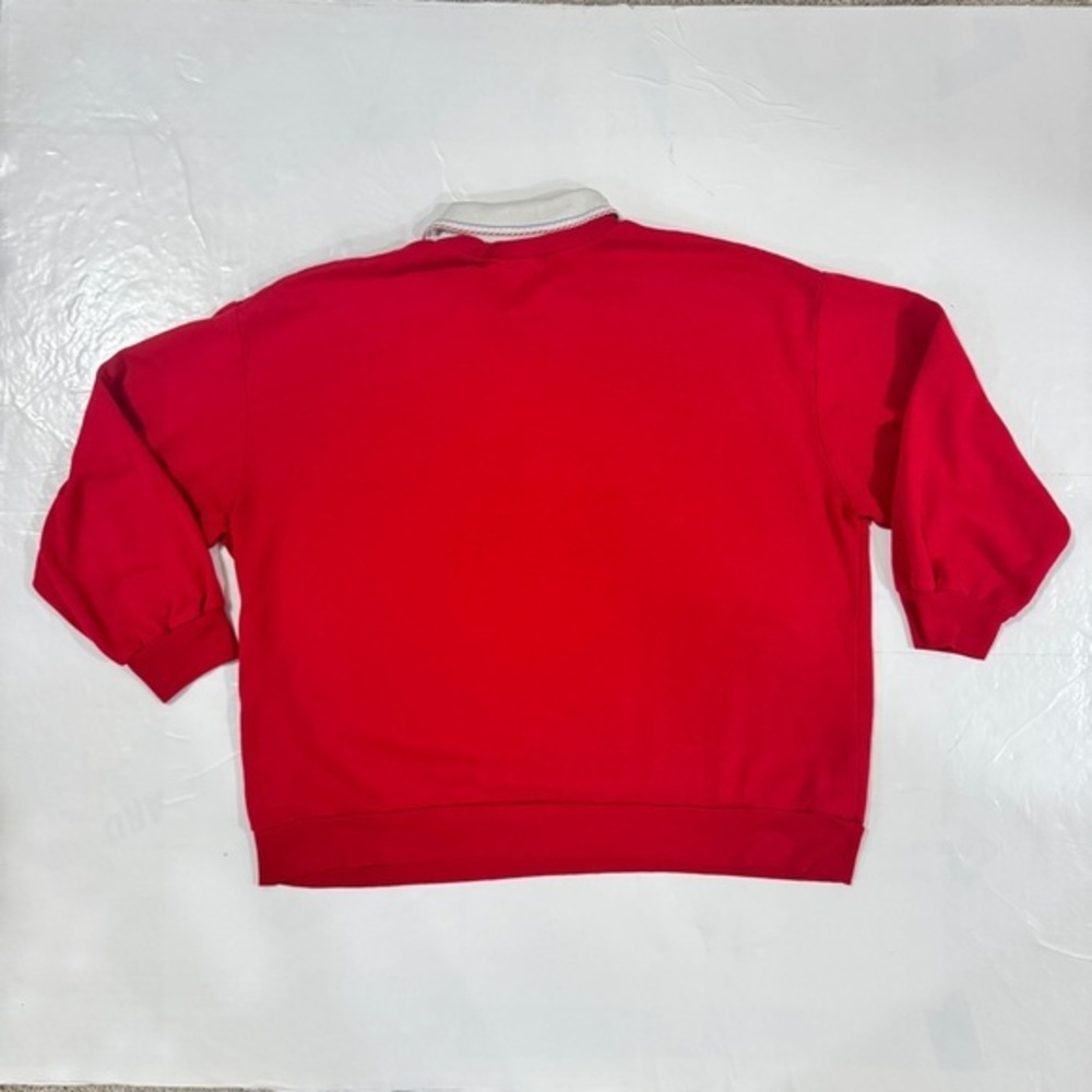 Vintage Teddy Bear Sweatshirt Collared Neck Whimsical Honey Bear Graphics XXL‎ - Picture 4 of 5